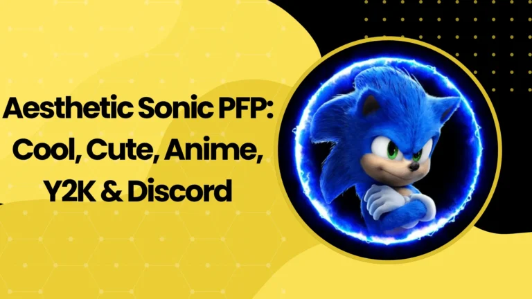 Aesthetic Sonic PFP