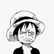One Piece Black and White PFP