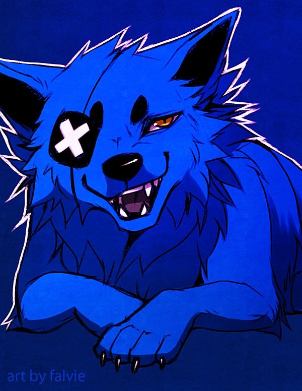 Blue Furry PFP