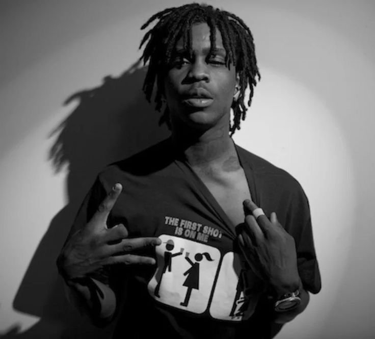 Chief Keef PFP Black and White