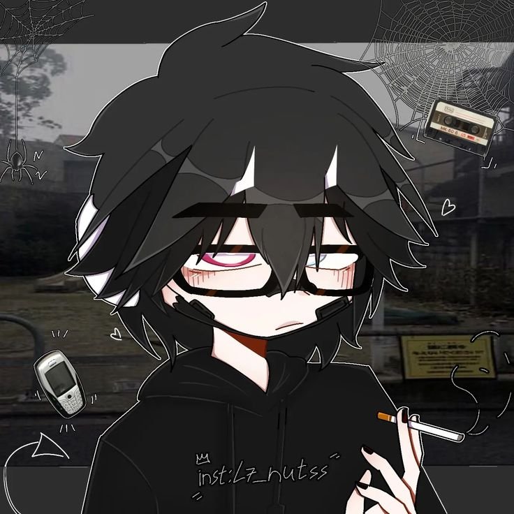 Scene PFP Sticker Collage