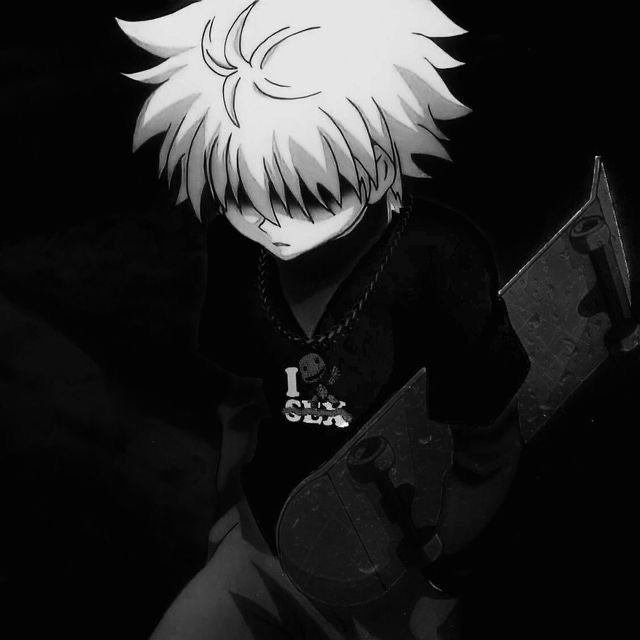 Killua PFP Dark