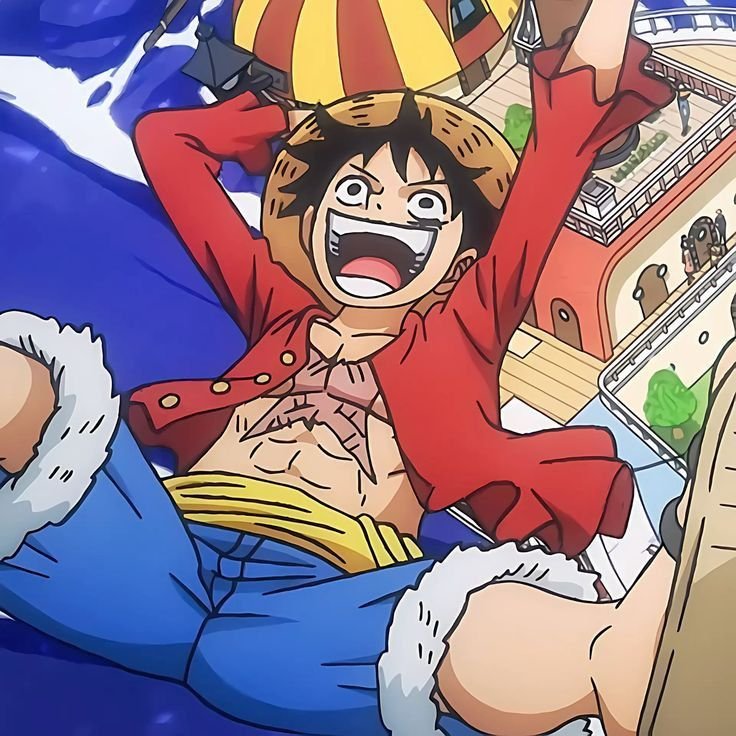 Luffy close-up pfp