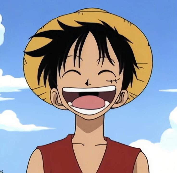 Luffy smiling pfp