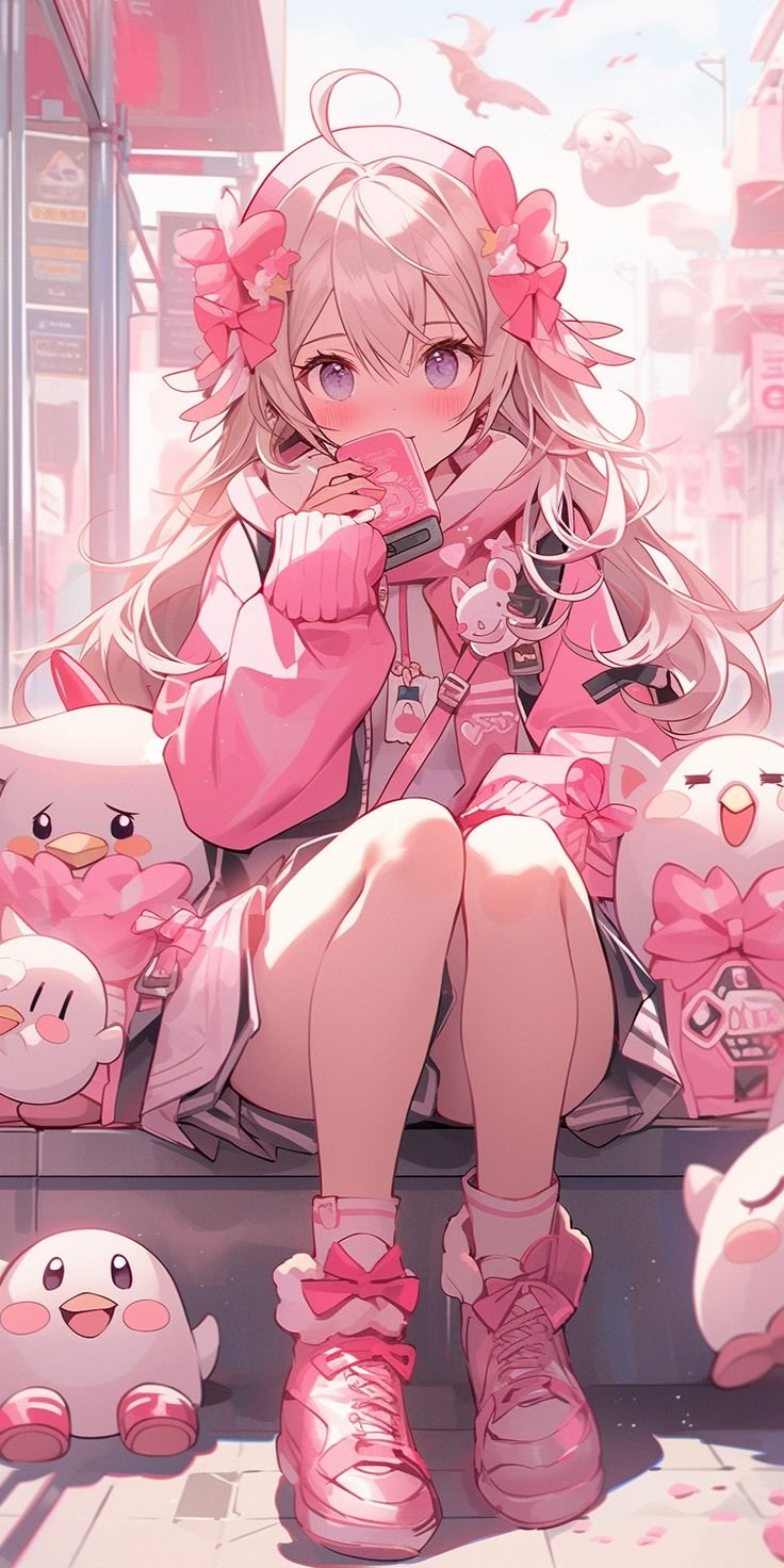 Aesthetic Cute Pink PFP Pinterest