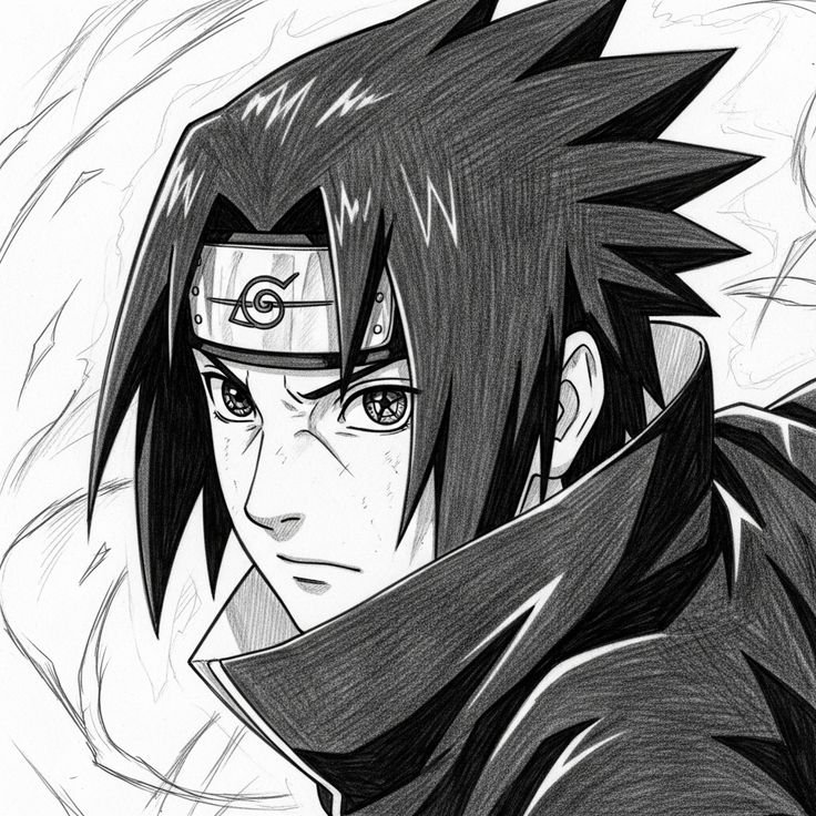Sasuke PFP Manga
