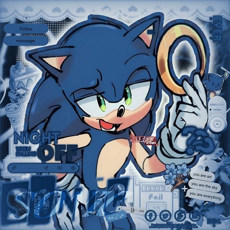 Sonic PFP Aesthetic Anime