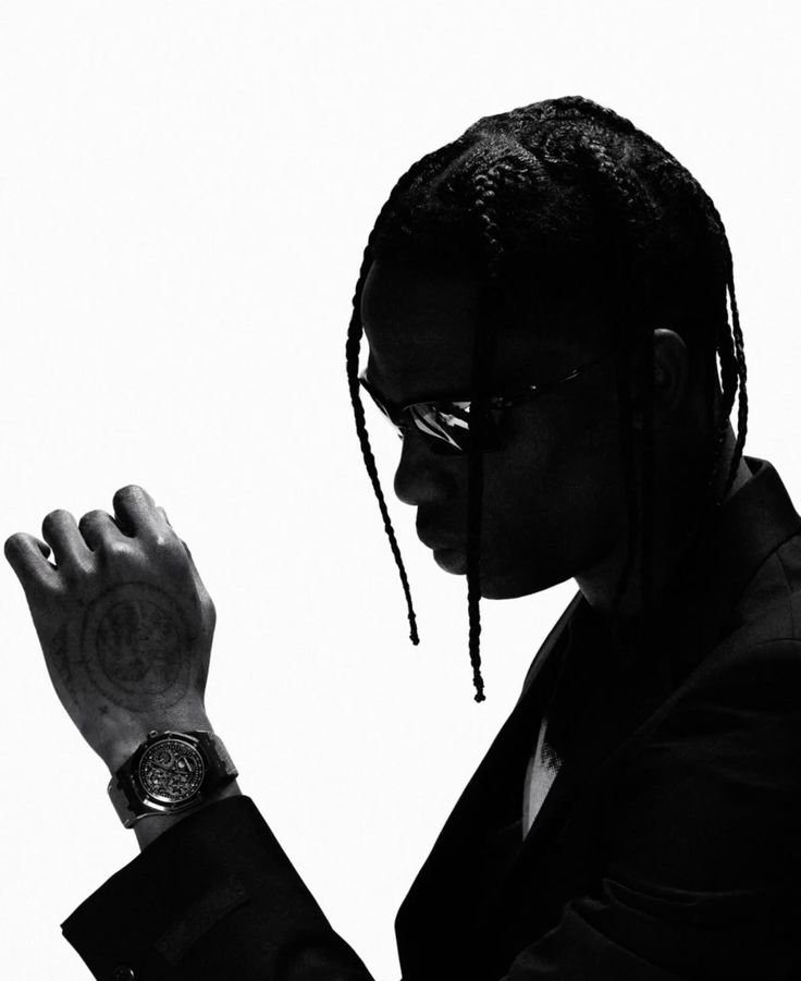 Travis Scott PFP Silhouette