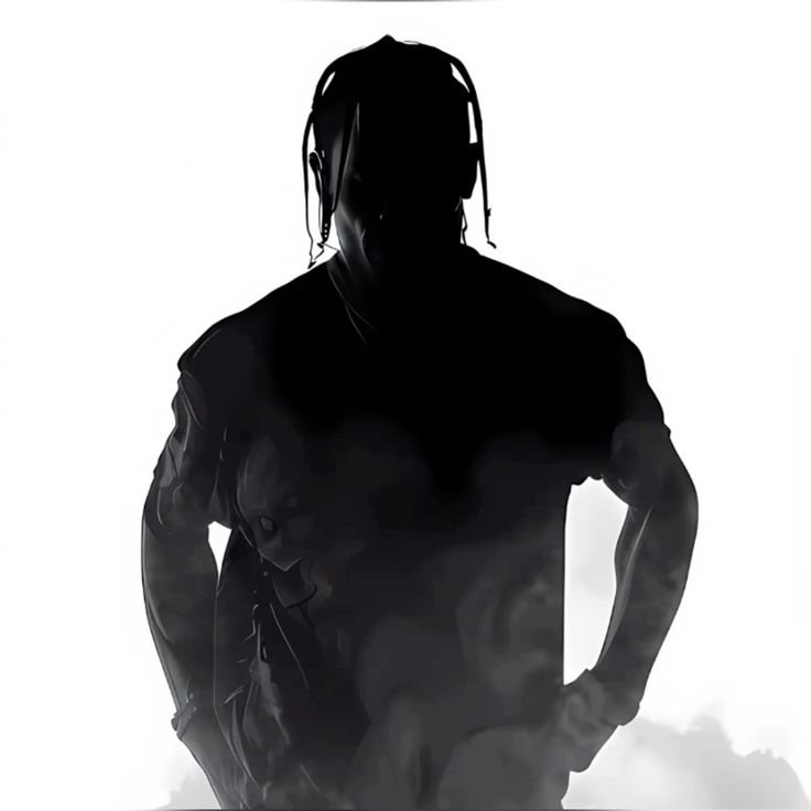 Travis Scott PFP Silhouette