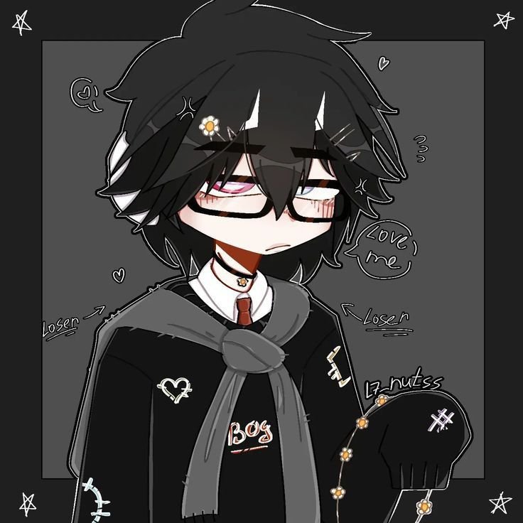 Scene PFP Sticker Collage