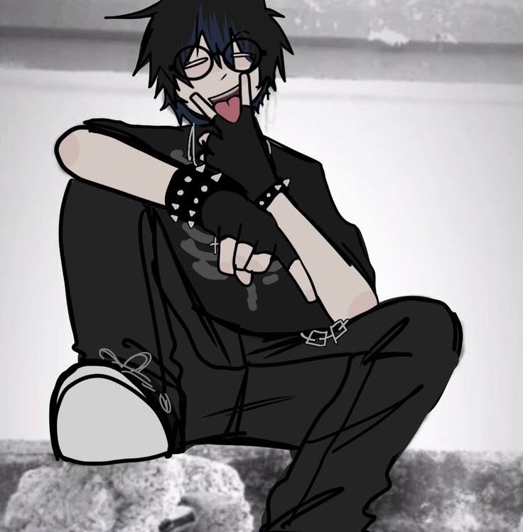 Scene PFP Sticker Collage