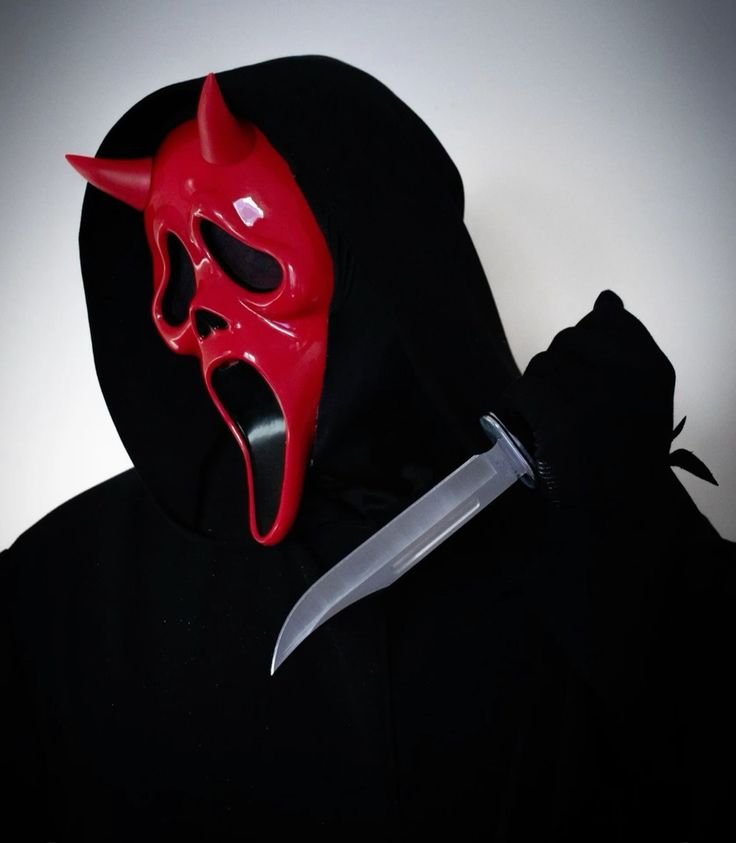 Red Theme Ghostface PFP