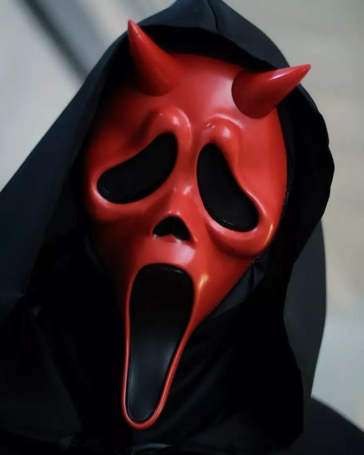 Red Theme Ghostface PFP