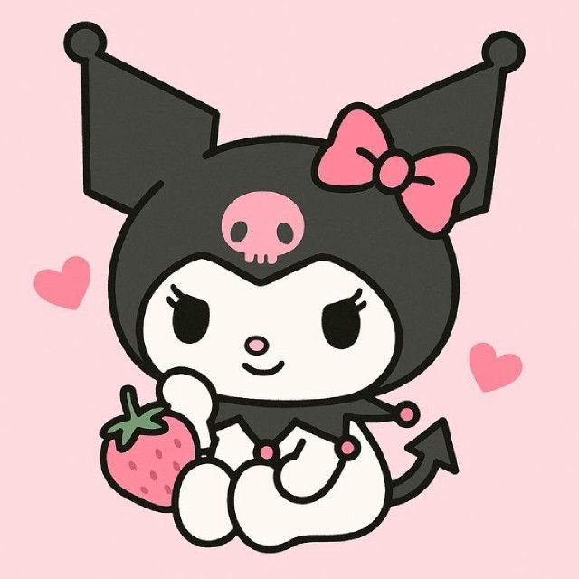 Kuromi PFP Black