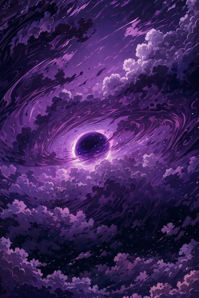 Purple PFP Background
