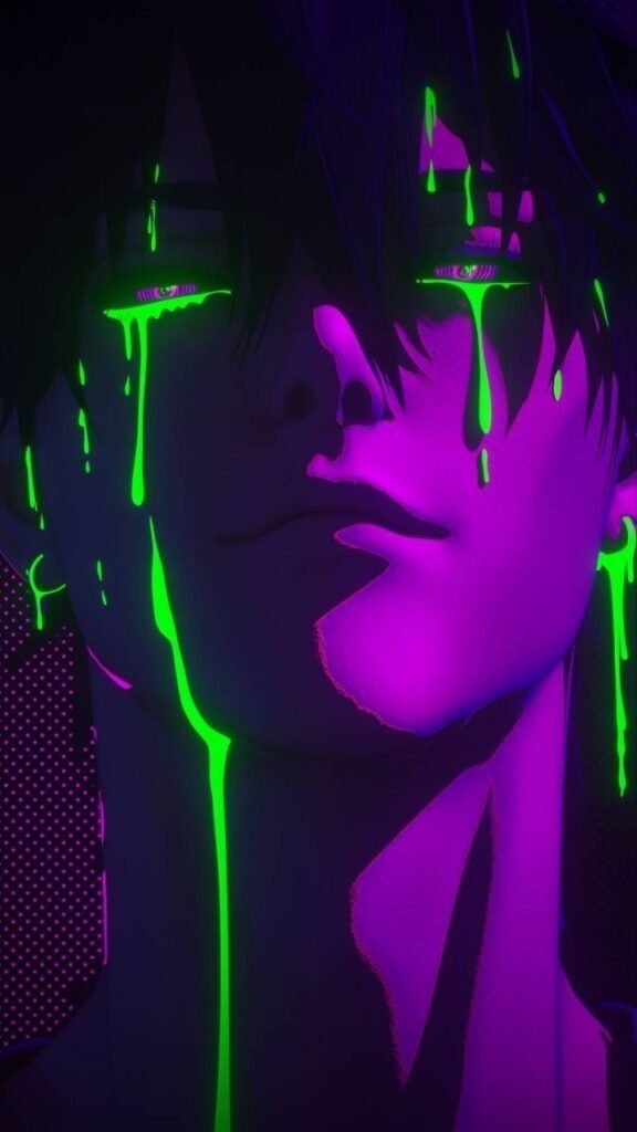 Green and Purple PFP