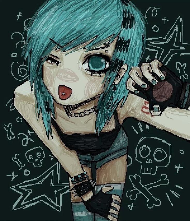 Scene PFP Flash Selfie