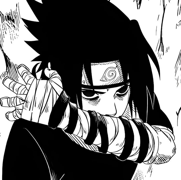 Sasuke PFP Manga