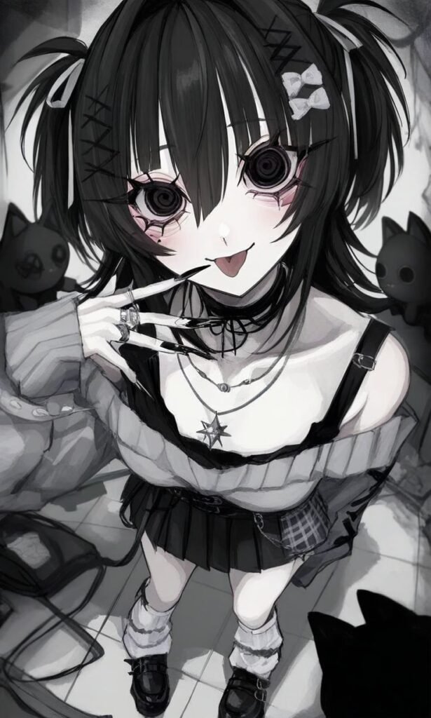 Scene PFP Flash Selfie