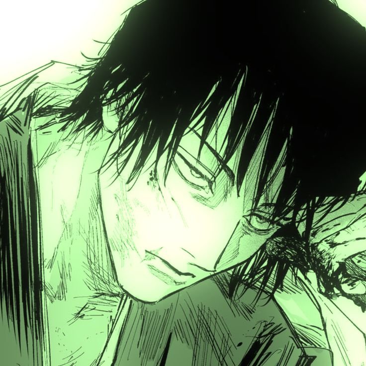 Green aura toji pfp