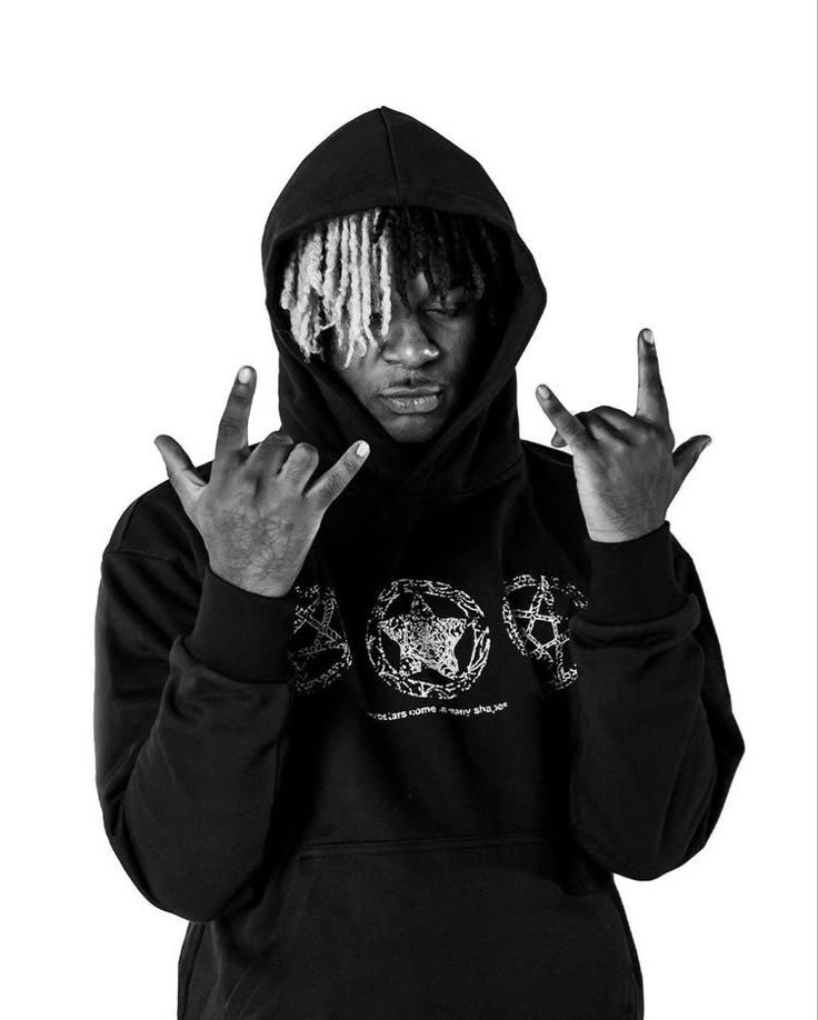 Ken carson pfp black and white