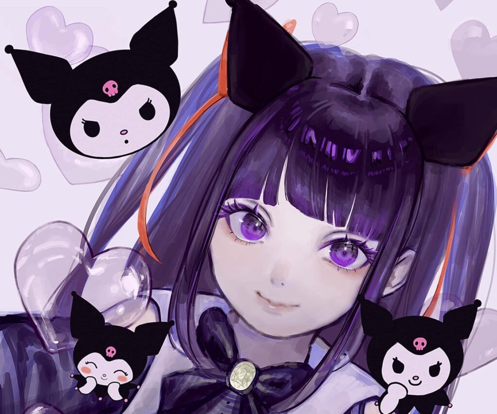 Kuromi Anime Girl PFP Cute