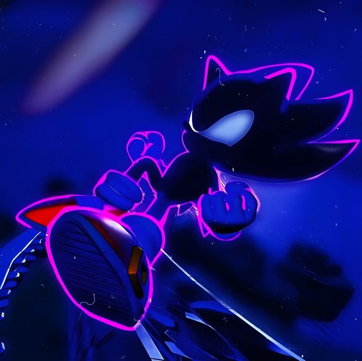 Shadow PFP Neon Glow