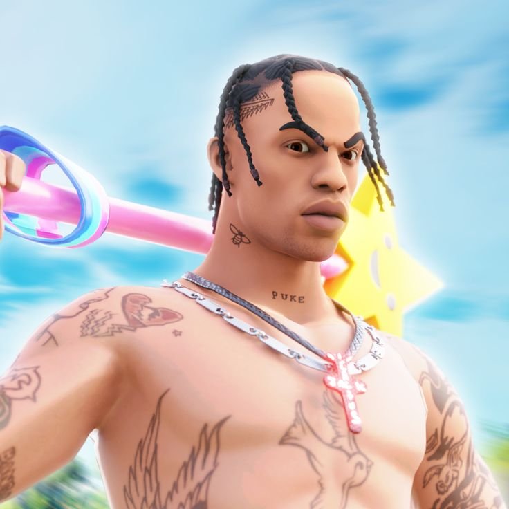 Travis Scott Fortnite PFP