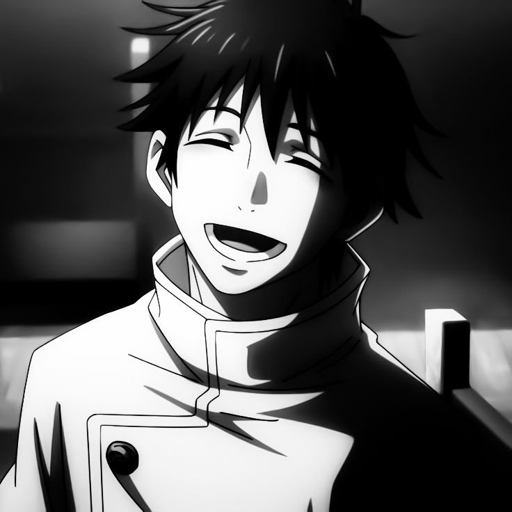 Yuta Okkotsu PFP Black And White