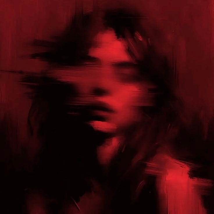 Red PFP Aesthetic Girl