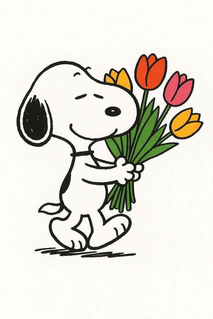 Snoopy PFP Minimalist