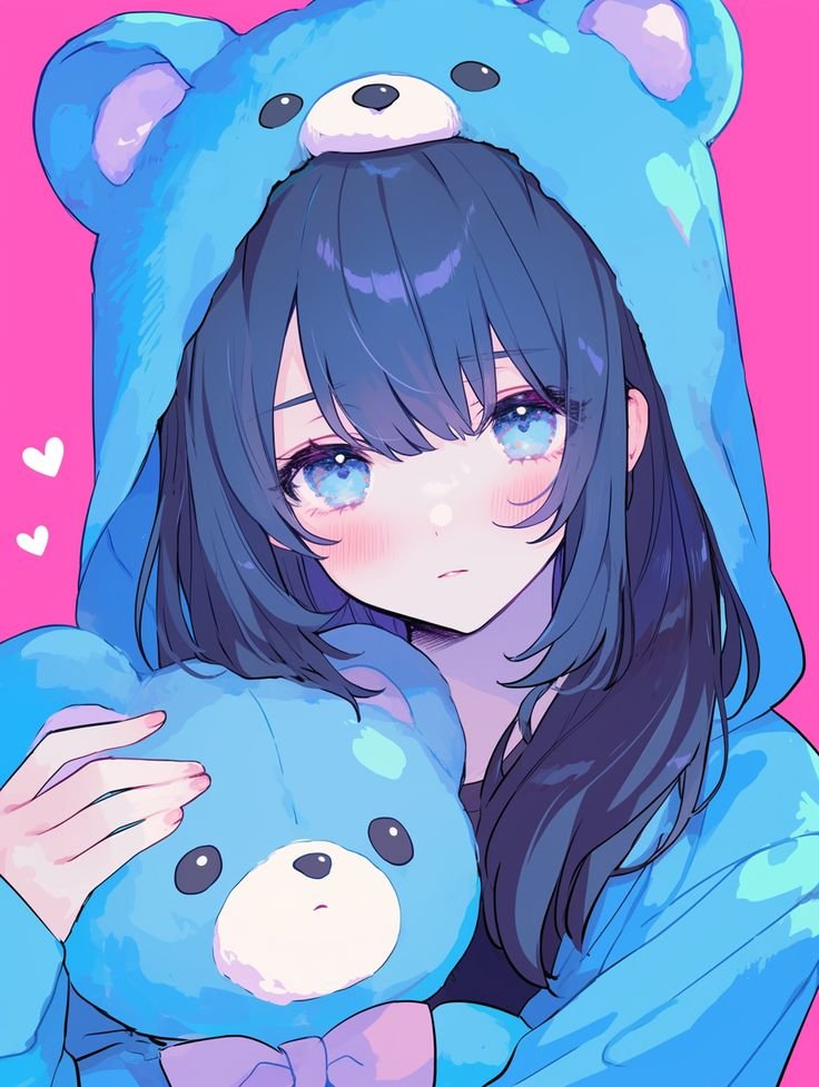 Blue Cutecore PFP