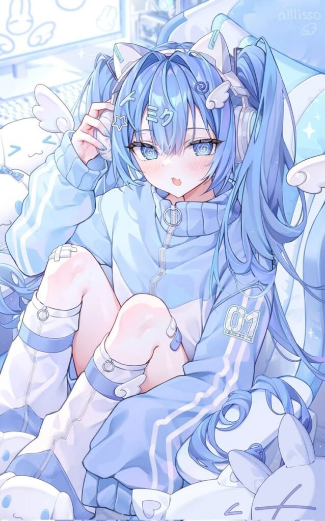 Blue Cutecore PFP