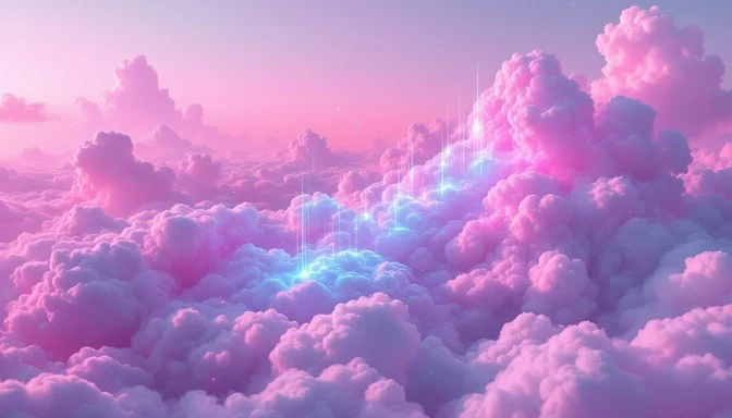 Aesthetic Soft Pink Cloud PFP