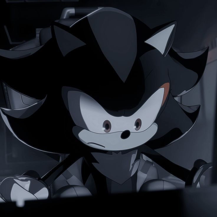 Shadow PFP Black and White