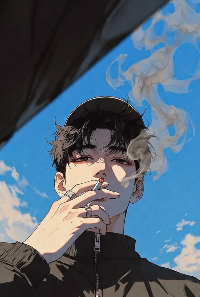 Smoking PFP Boy