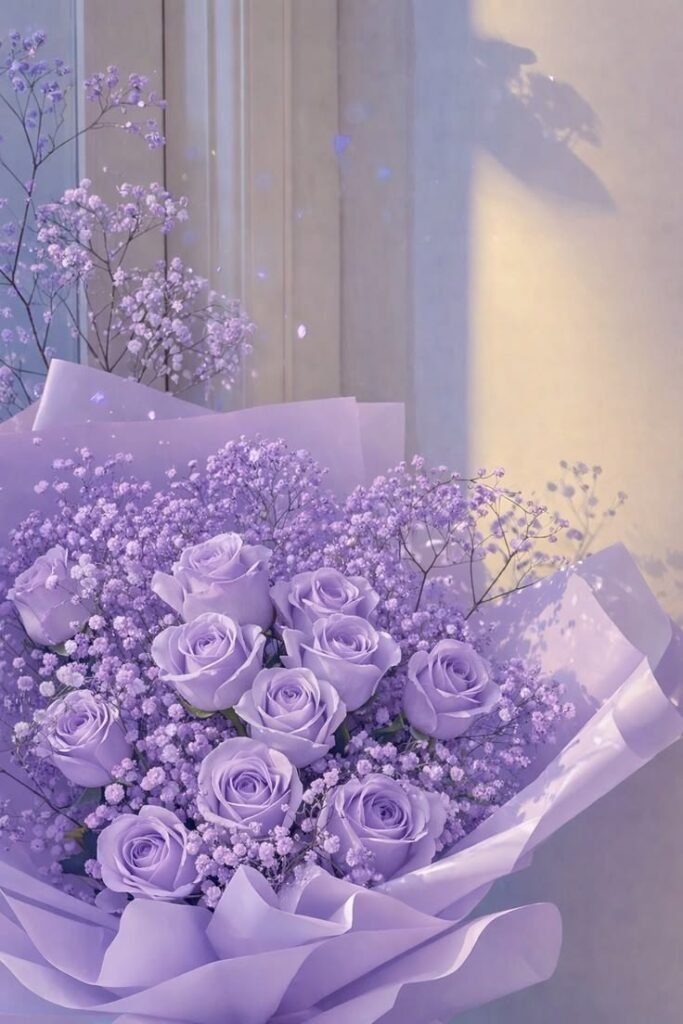 Aesthetic Purple Flower PFP
