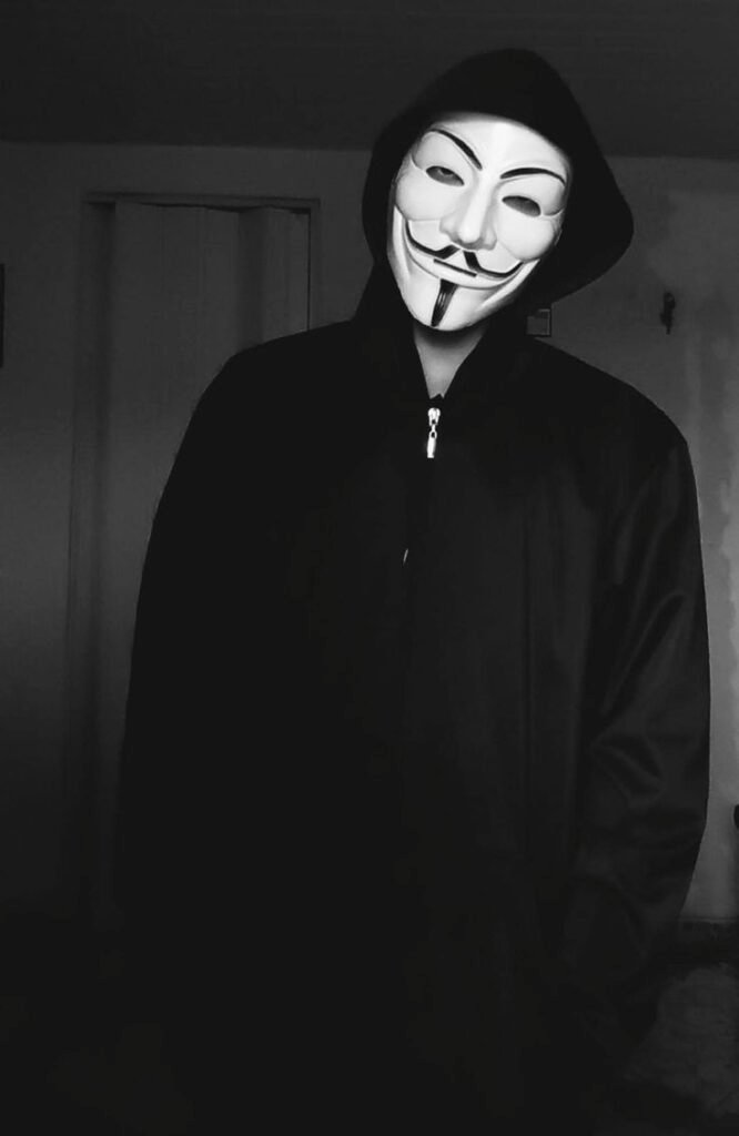 Anonymous PFP Black