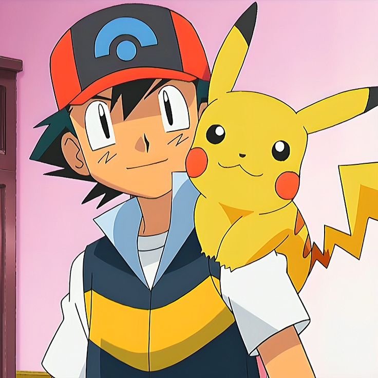 Ash And Pikachu PFP