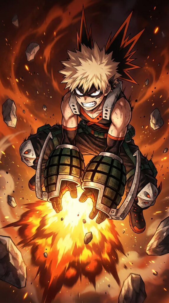 Bakugo PFP Wallpaper