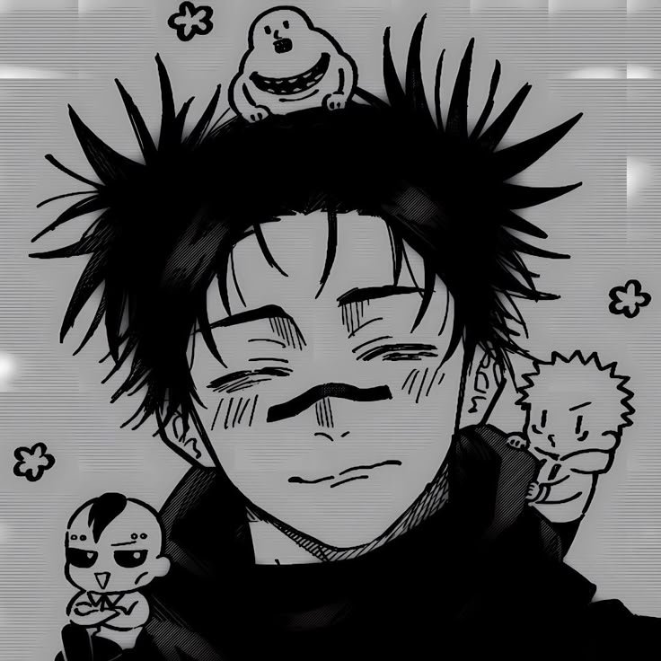 Choso PFP Black And White