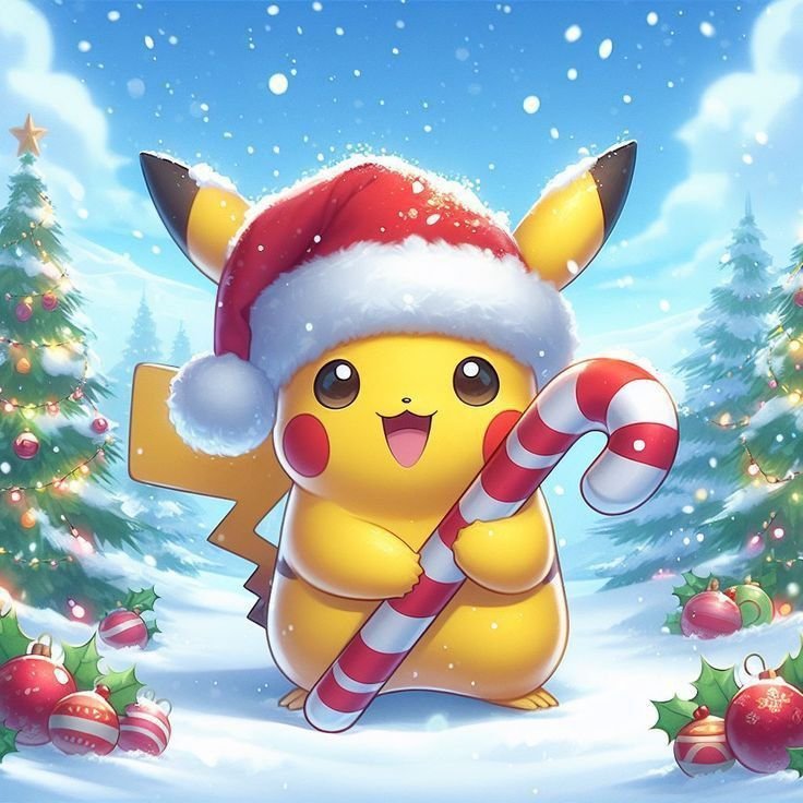 Christmas Pikachu PFP