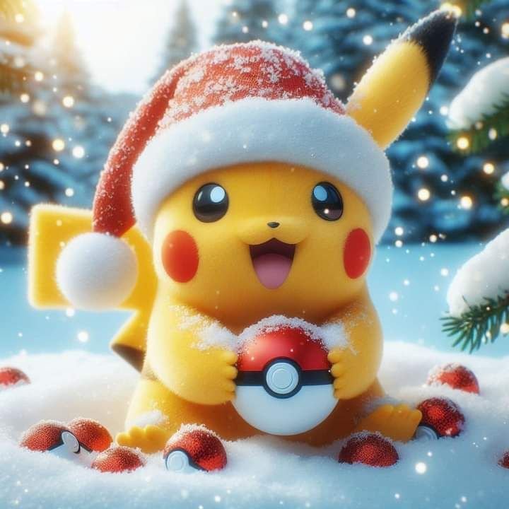 Christmas Pikachu PFP