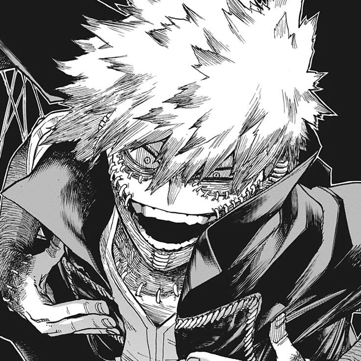 Dabi PFP Black And White