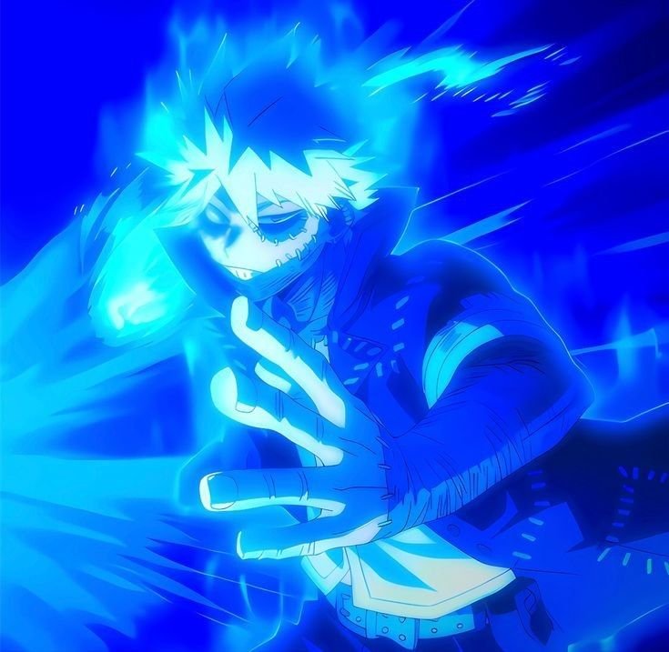 Dabi PFP Blue Flame