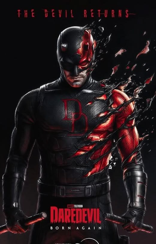Daredevil PFP Black Suit