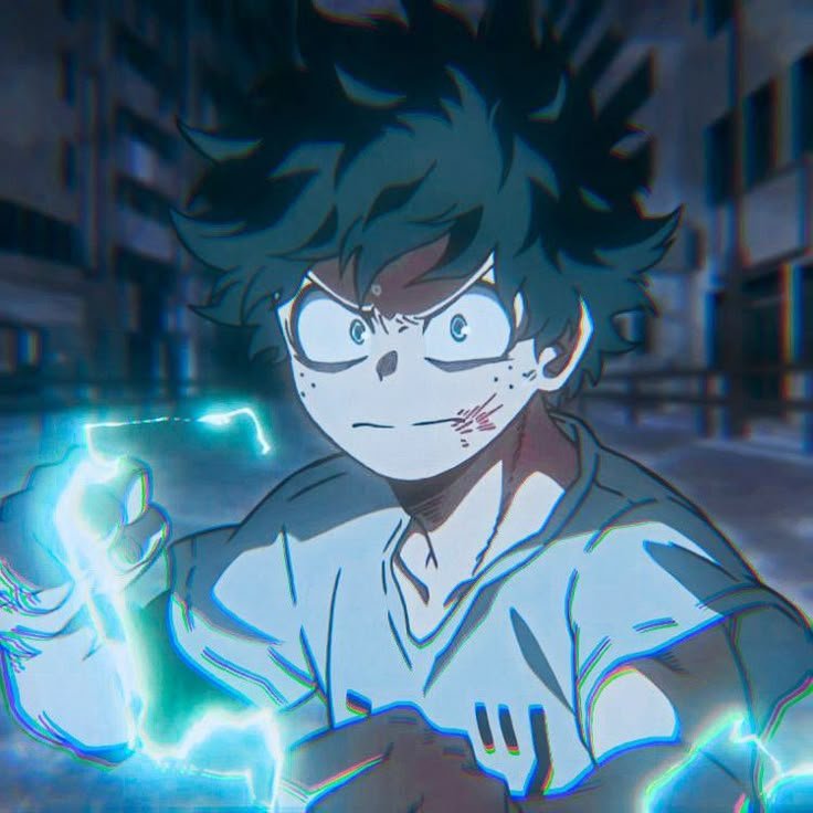 Deku PFP Angry