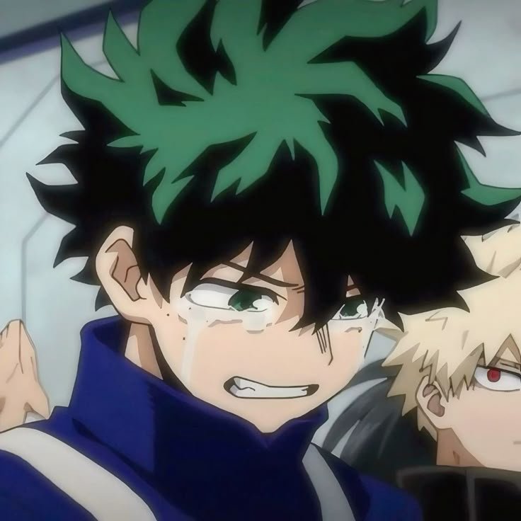 Deku PFP Crying