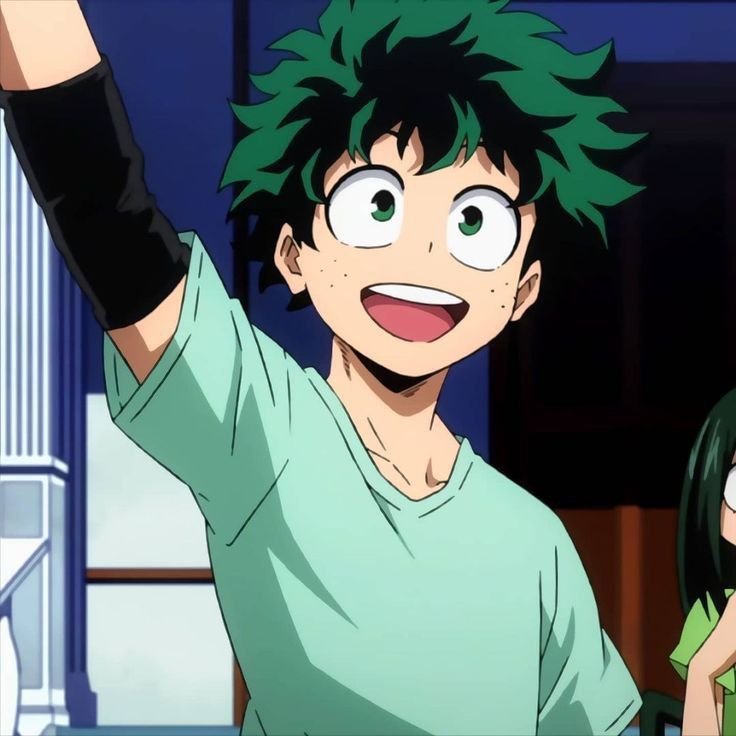 Deku PFP Happy