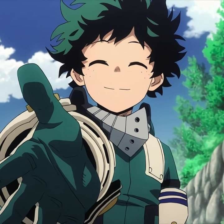 Deku PFP Smiling